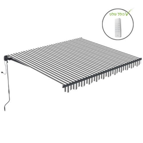 סוכך חשמלי עם שלט 395X300 דגם אלקטריק Garden Top