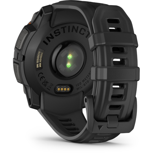 שעון ספורט חכם GARMIN INSTINCT 3 Black 45mm Solar