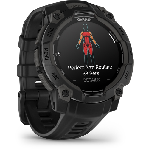שעון ספורט חכם GARMIN INSTINCT 3 45mm amoled