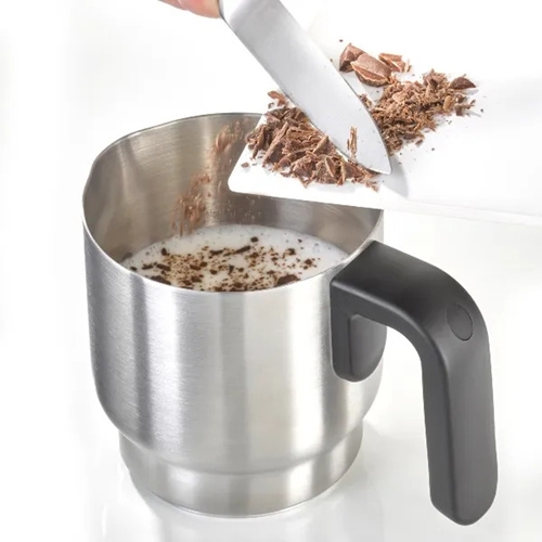 מקציף חלב מקצועי CASO Crema &amp; Choco קאסו שחור