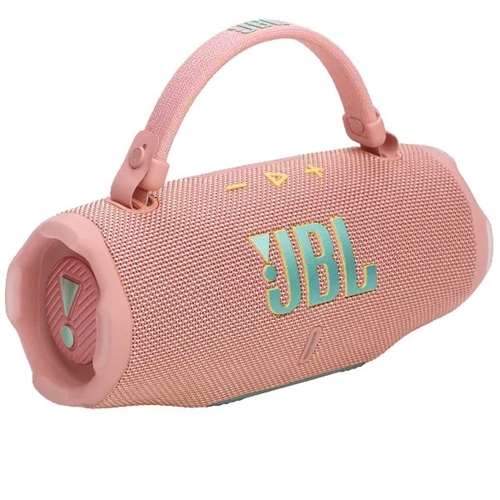 רמקול אלחוטי נייד JBL CHARGE 6 צבע ורוד