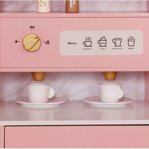 מטבח עץ ענק לילדים אלקטרוני דגם דורין BIGALE