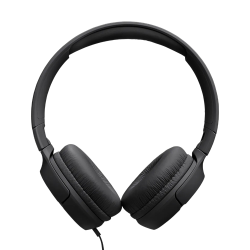 אוזניות קשת חוטיות דגם JBL TUNE T520 USB-C שחור