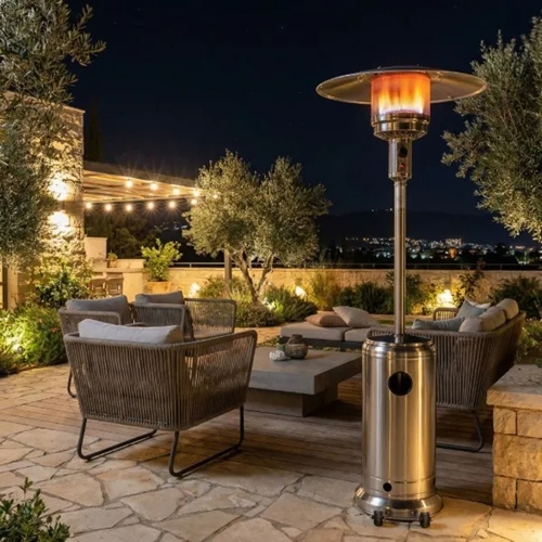 פטריית חימום גז 13KW דגם 124106 אמישראגז נירוסטה