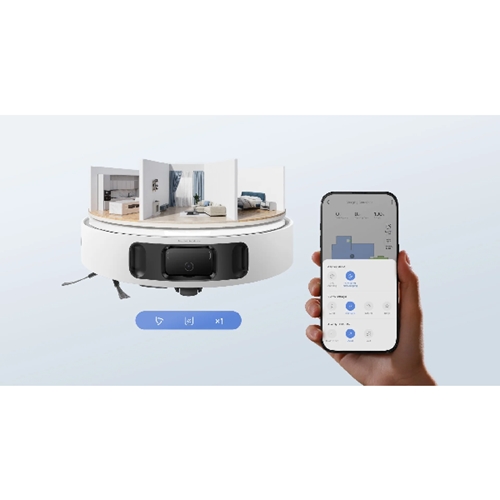 שואב שוטף רובוטי חכם דגם MOVA E40 Ultra לבן