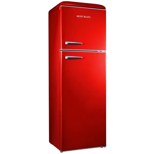 מקרר מקפיא עליון 295 ליטר MONT BLANC MBR-390DF-RED