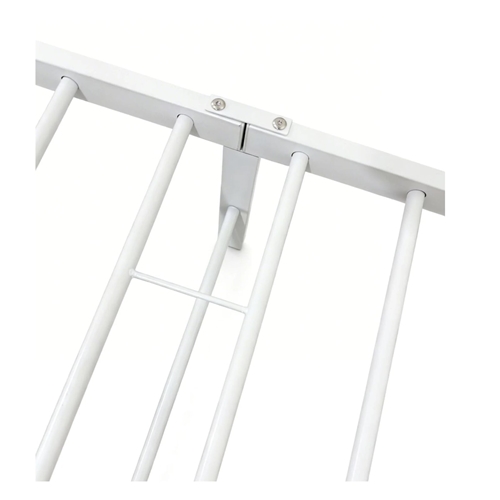 מיטה וחצי ממתכת 120/190 ס"מ לבן לירז TUDO DESIGN