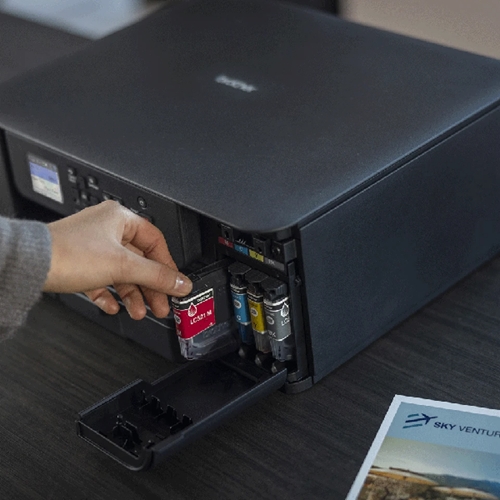 מדפסת דיו קומפקטית אלחוטית Brother DCP-J1310DW