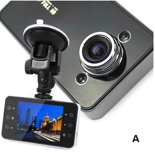 מצלמת רכב איכותית דו שימושית 1080P כולל צג "2.4