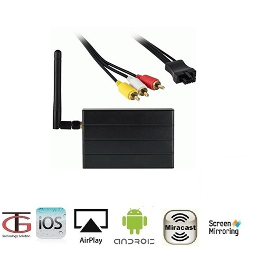 הזרמת מדיה אלחוטית ובאיכות Full-HD למסך ברכב