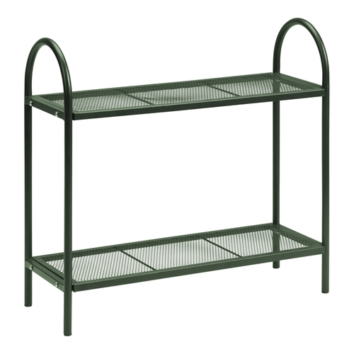 מעמד לעציצים 2 קומות עם רשת ברזל דגם 990012