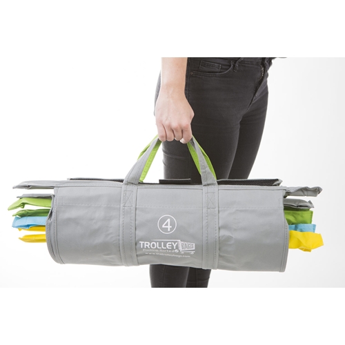 Trolley Bags – מערכת של 4 תיקים לשימוש רב פעמי
