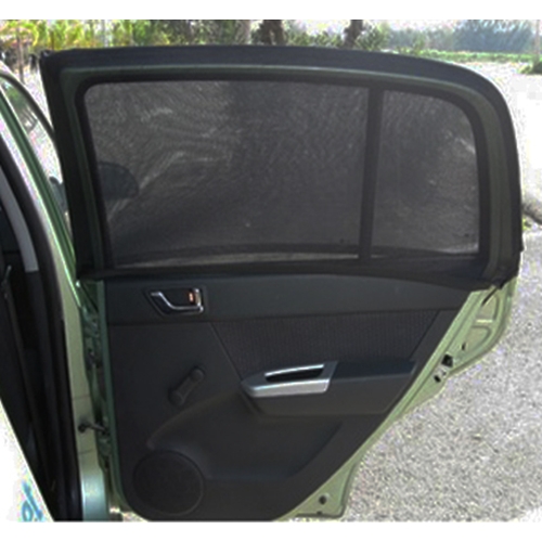 זוג צלונים כיסוי חלונות רכב להלבשה על מסגרת הדלת