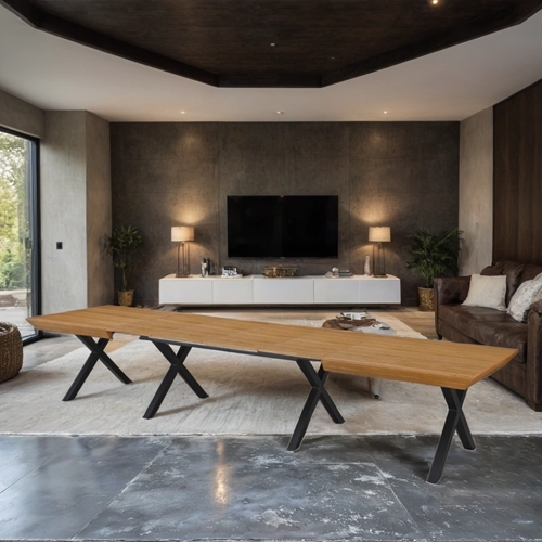 שולחן פינת אוכל מלבני נפתח דגם טיטאניק LEONARDO