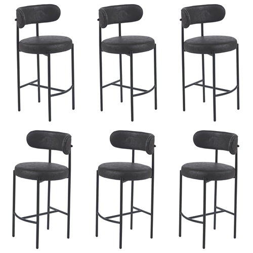 סט 6 כיסאות בר דגם טומי בר LEONARDO