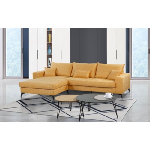 סלון פינתי שזלונג דגם איילה LEONARDO