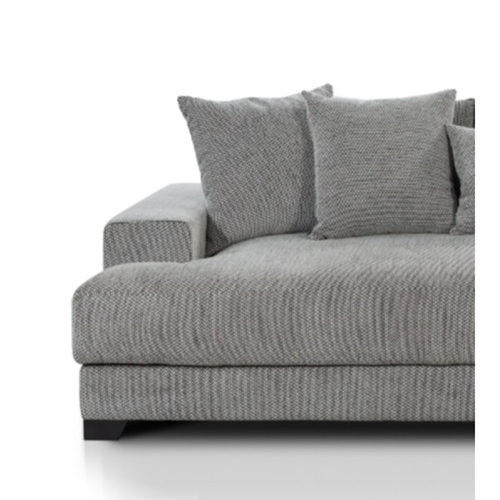 ספת סלון מעץ מלא ורגלי עץ דגם סול LEONARDO