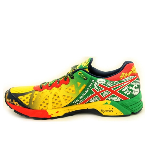 נעלי ריצה גברים Asics צבעים מטריפים Gel Noosa
