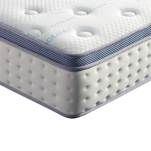 מזרן קפיצים מבודדים עם שכבת ויסקו ג'ל