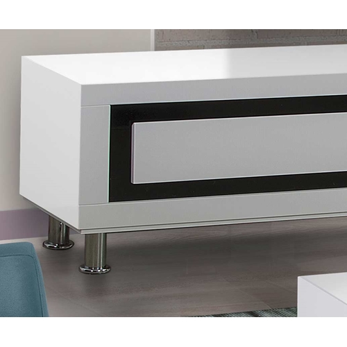 מזנון בצבע לבן בגימור אפוקסי דגם סהר