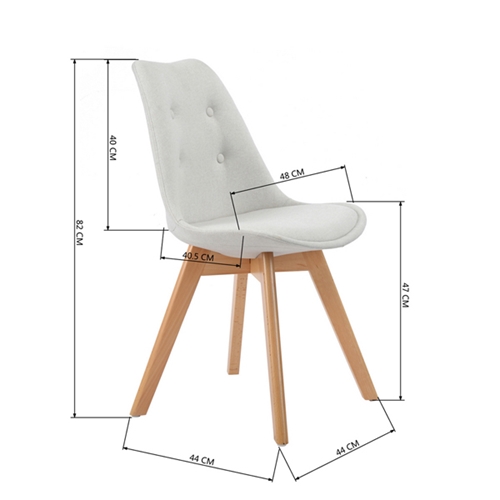 זוג כיסאות מבית HOMAX בעיצוב קלאסי