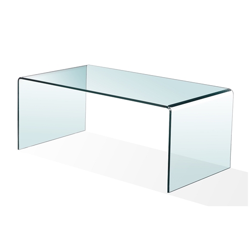 שולחן קפה מזכוכית בעיצוב ייחודי