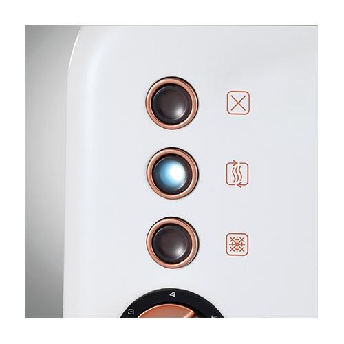 מצנם 2 פרוסות יוקרתי בצבע לבן דגם: 222018T