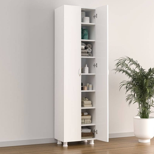 ארון 2 דלתות עם 7 מדפים דגם 6101 אופק