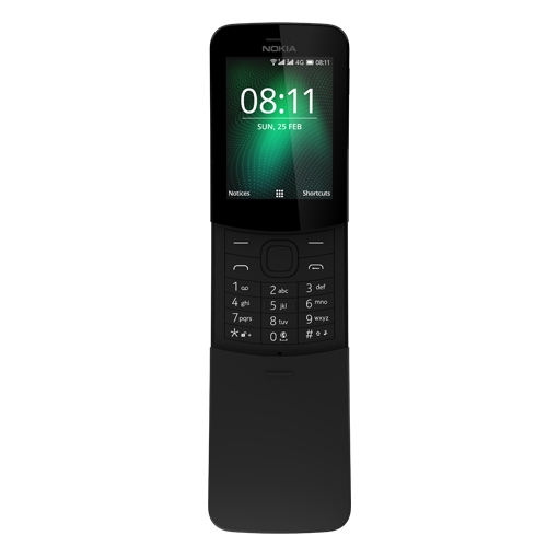 טלפון נייד לחובבי המכשיר הקלאסי Nokia 8810 4G
