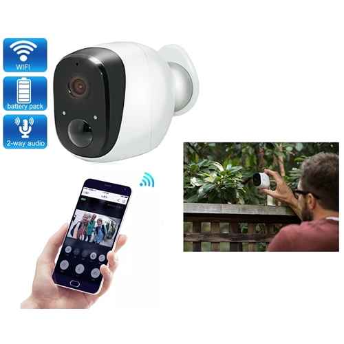 מצלמת IP עצמאית על סוללות ללא צורך בחיבורי חשמל