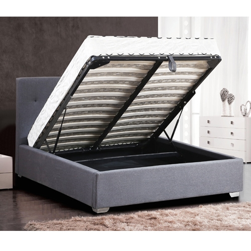 מיטה זוגית מעוצבת ומרופדת בד 200*160 HOME DECOR