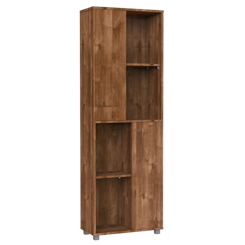 ספריית מדפים איכותית ומיוחדת במראה נקי ומודרני