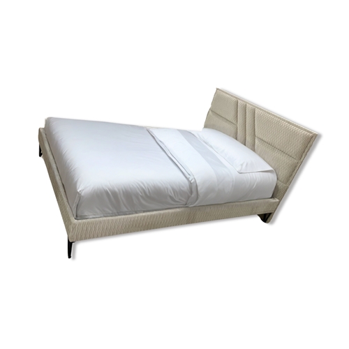 מיטה מעוצבת עשויה עץ 6087 + מזרון קפיצים אולימפיה