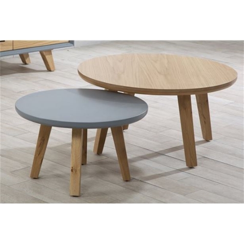 סט מזנון ושני שולחנות דגם פרסטיג' מבית LEONARDO