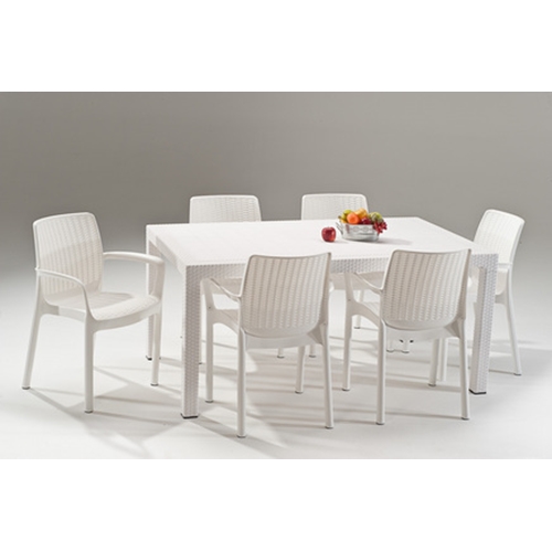 סט מלודי שולחן ו 6 כיסאות באלי MELODY SET כתר