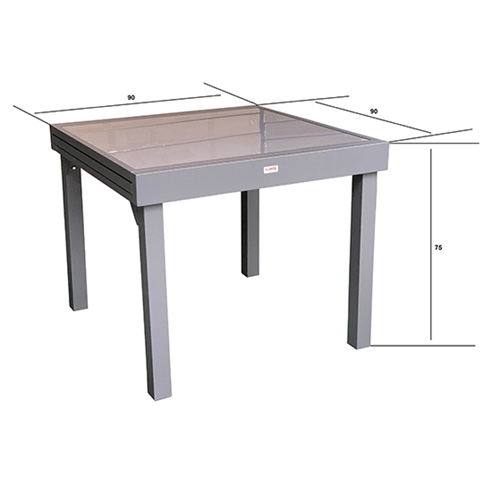 פינת אוכל לגינה דגם ורונה מבית SUNRISE