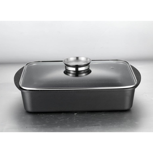 רוסטר 21*29 ס"מ עם כפתור ארומה Mineral Stone סולתם