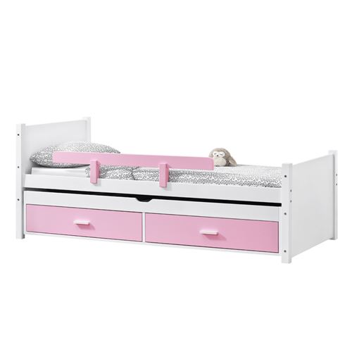 מיטת ילדים מעץ מלא עם מיטת חבר דגם שני HOME DECOR