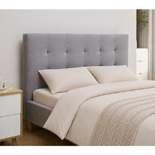 מיטה זוגית 190×140 לידור 140 אפור HOME DECOR