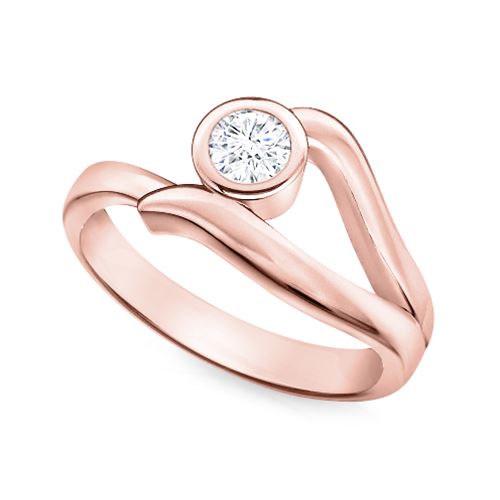 טבעת יהלום בעיצוב מיוחד