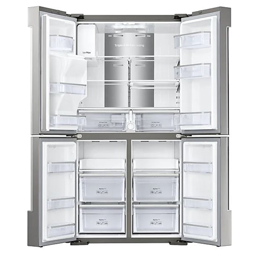 מקרר 4 דלתות 670 ל' SAMSUNG RF62N9141SR