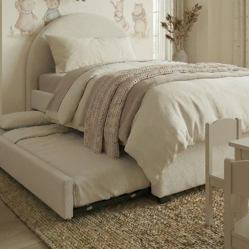 מיטה רחבה 90×190 דגם פטיו קרם HOME DECOR