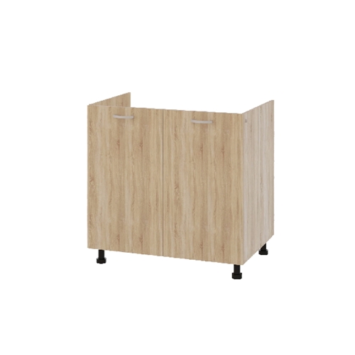 ארונות מטבח ברוחב 80 ס"מ עליון ותחתון מליבו אלון