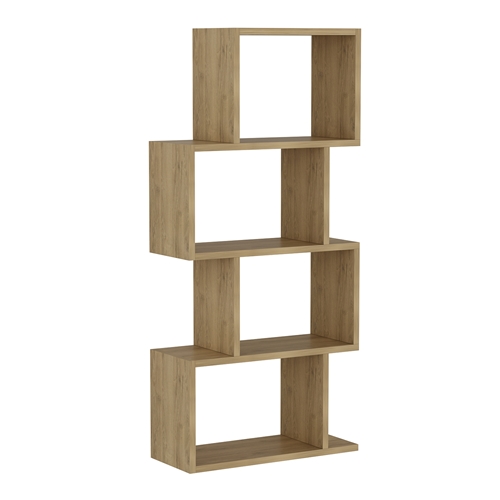 כוורת זיג זג 4 תאים Tudo Design דגם HYDRA WALNUT