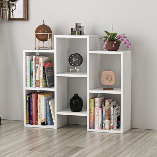 כוורת ספריה מעוצבת 6 תאים Tudo Design FLEET WHITE