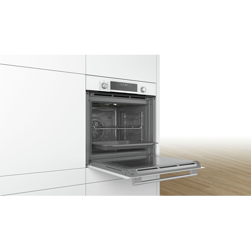 תנור אפיה בנוי פירוליטי לבן Bosch דגם HBG578BW0Y
