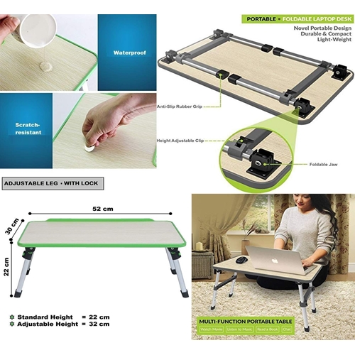 שולחן לפטופ רב תכליתי בעיצוב ארגונומי