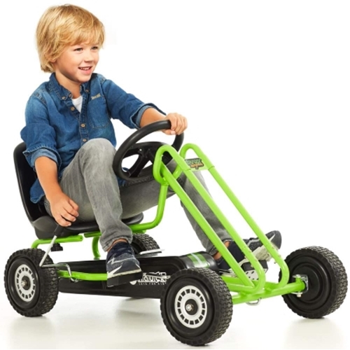 רכב קרטינג Go Kart בעיצוב מכונית באגי דגם ברק ירוק
