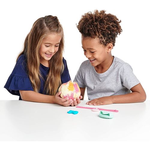 בובת פרווה רכה ונעימה בהפתעה כדורי פרווה - תותי פרוטי