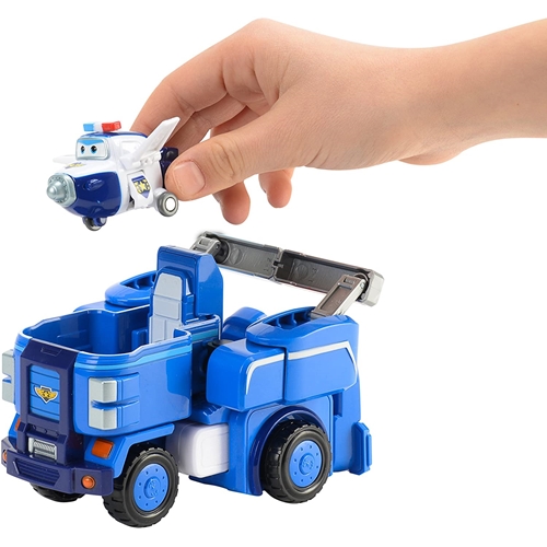 משאית משטרה של פול ומיני פול משנים צורה